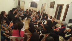  بالصور: مجلس ذكر وموعظة في بيت عائلة عيوطي بيافا عن روح الحاجة "أم حسن عيوطي"